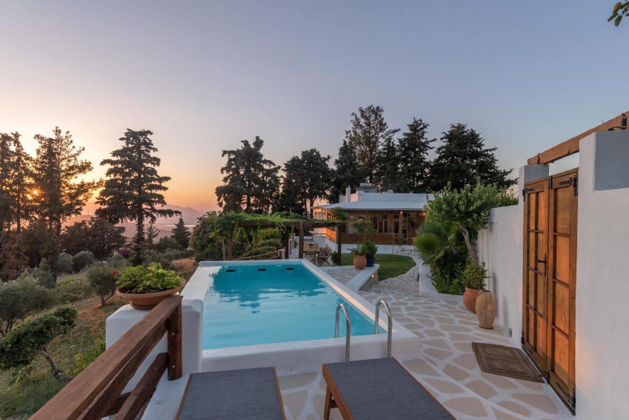 Tramonto Villa Lagoudi Zia Eksteriør bilde